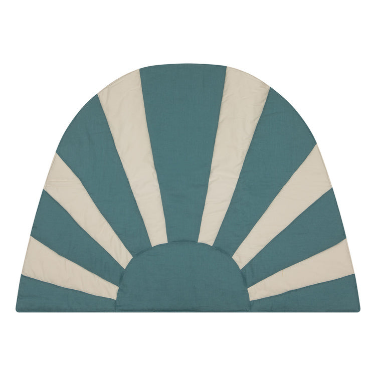 Linen “Waves at the Ocean Beach” Sun Mat