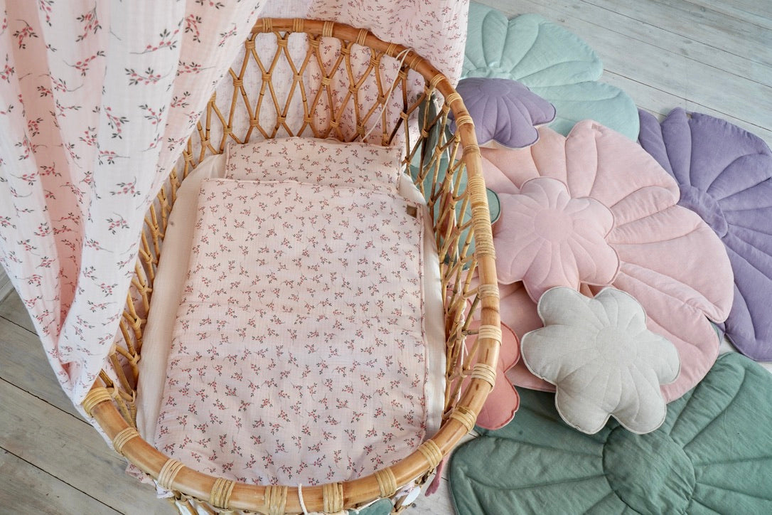 Muslin "Ochre" Baby Swaddle Blanket