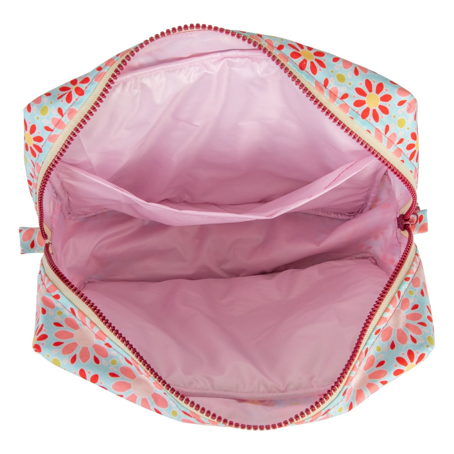 "Red Flowers" Makeup bag set