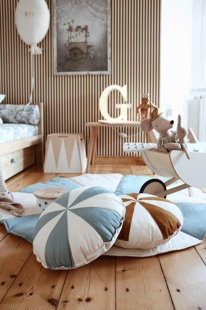“Blue Candy” Patchwork Pillow