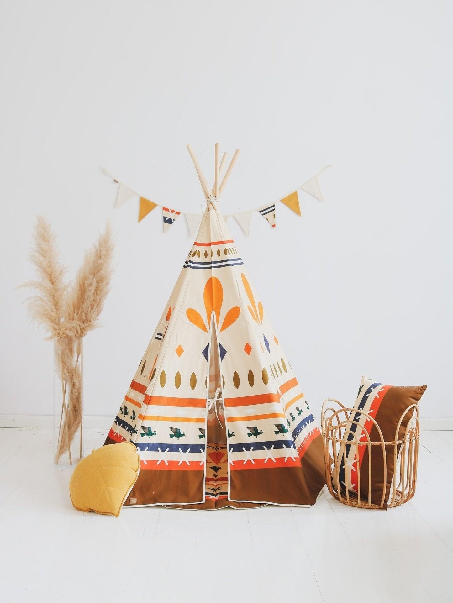 “Indian vibe” Cushion - Moi Mili