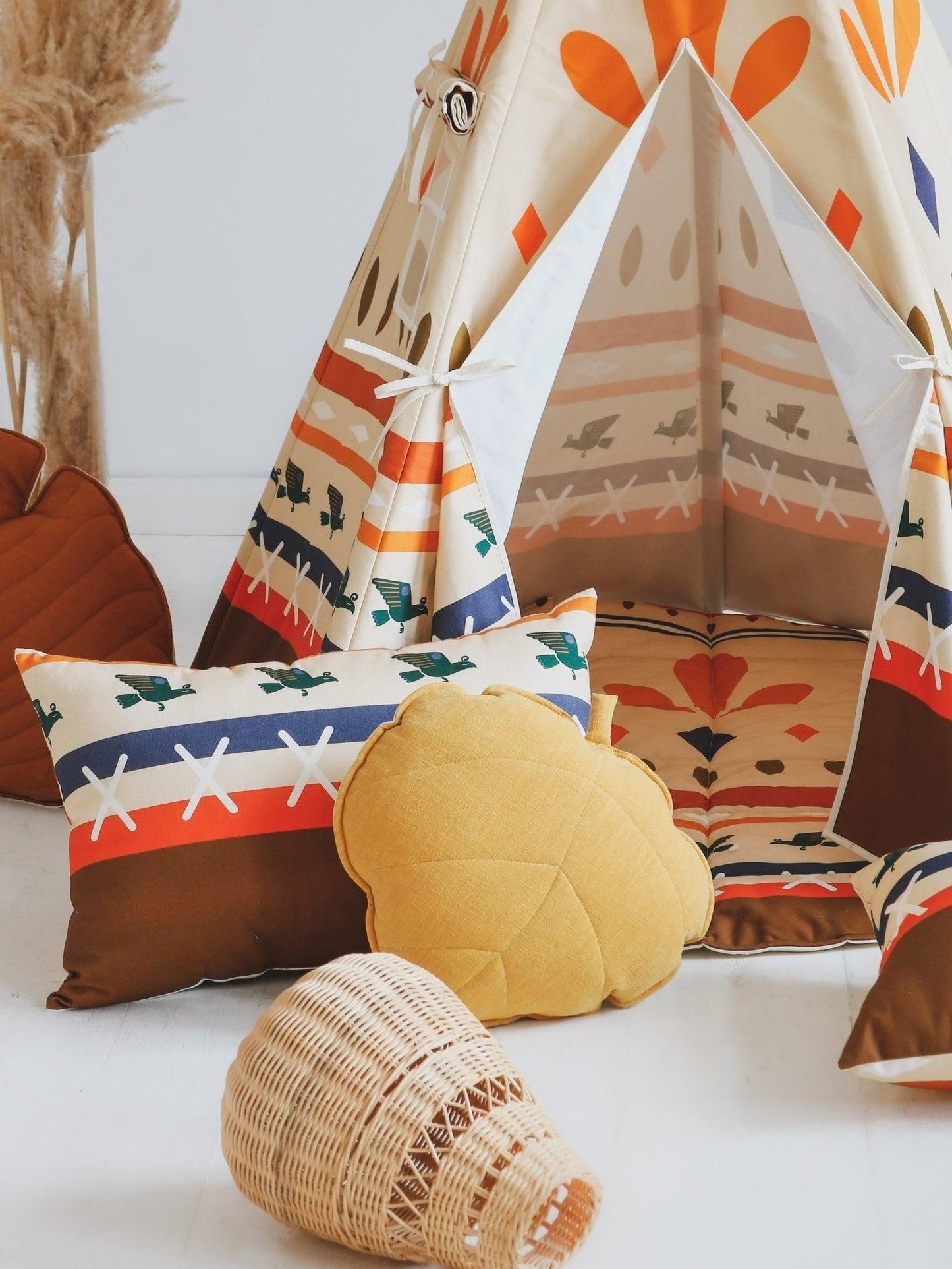“Indian vibe” Cushion - Moi Mili