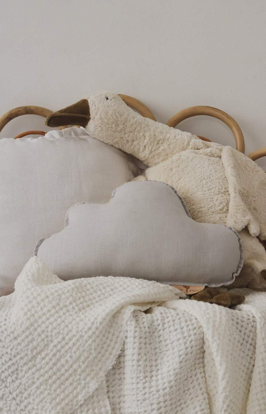 Grey 2024 cloud pillow