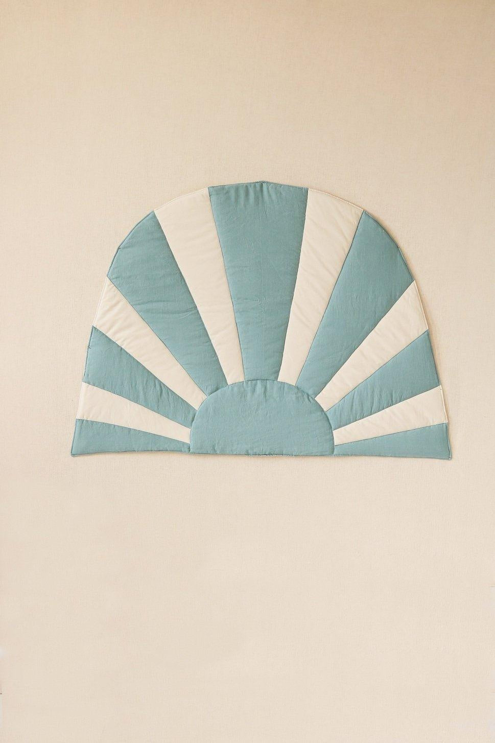 “Waves at the Ocean Beach” Linen Sun Mat