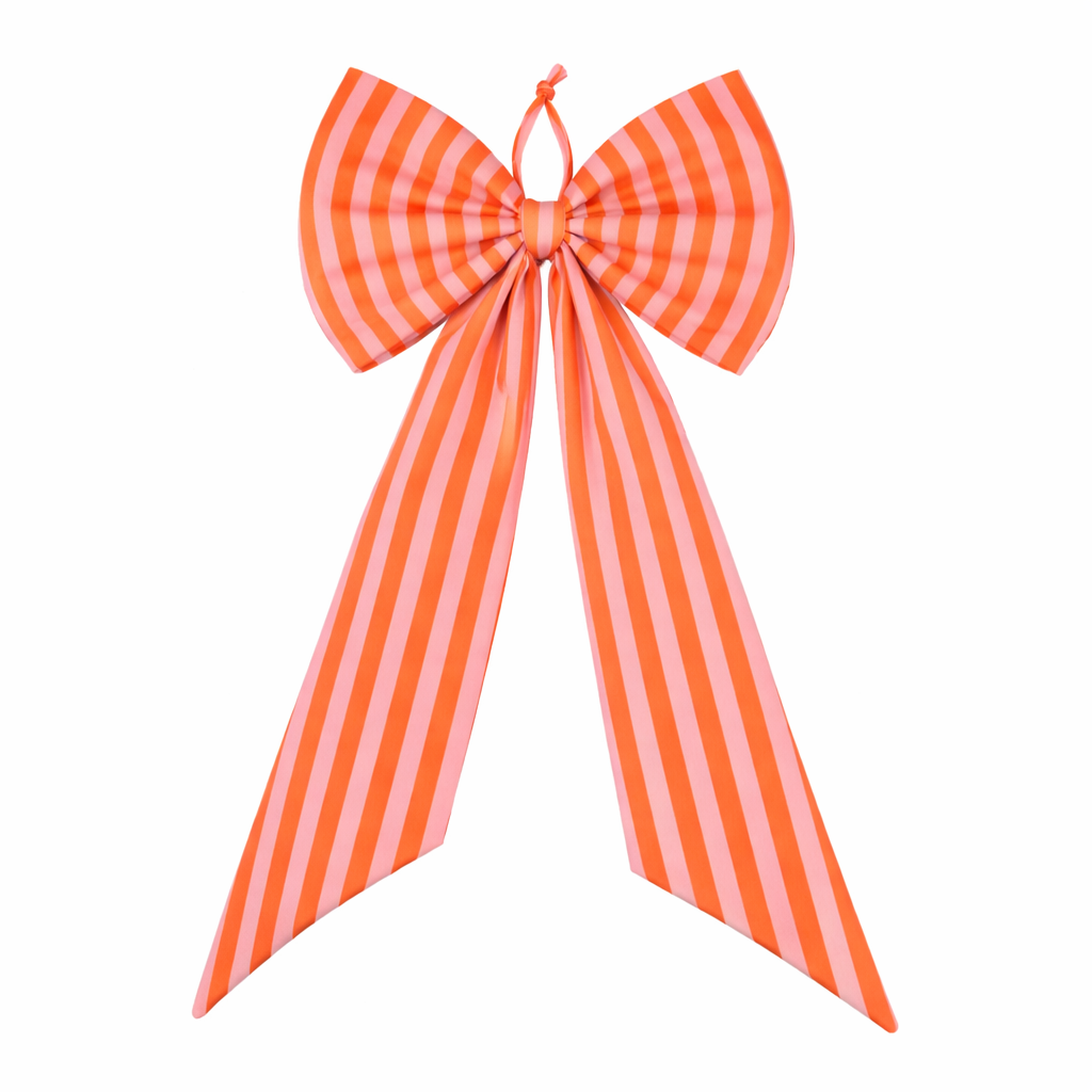 "Pink and Orange Stripes" Canopy
