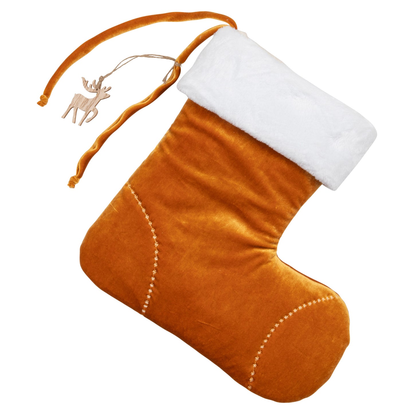 “Gold Candy” Christmas Stocking