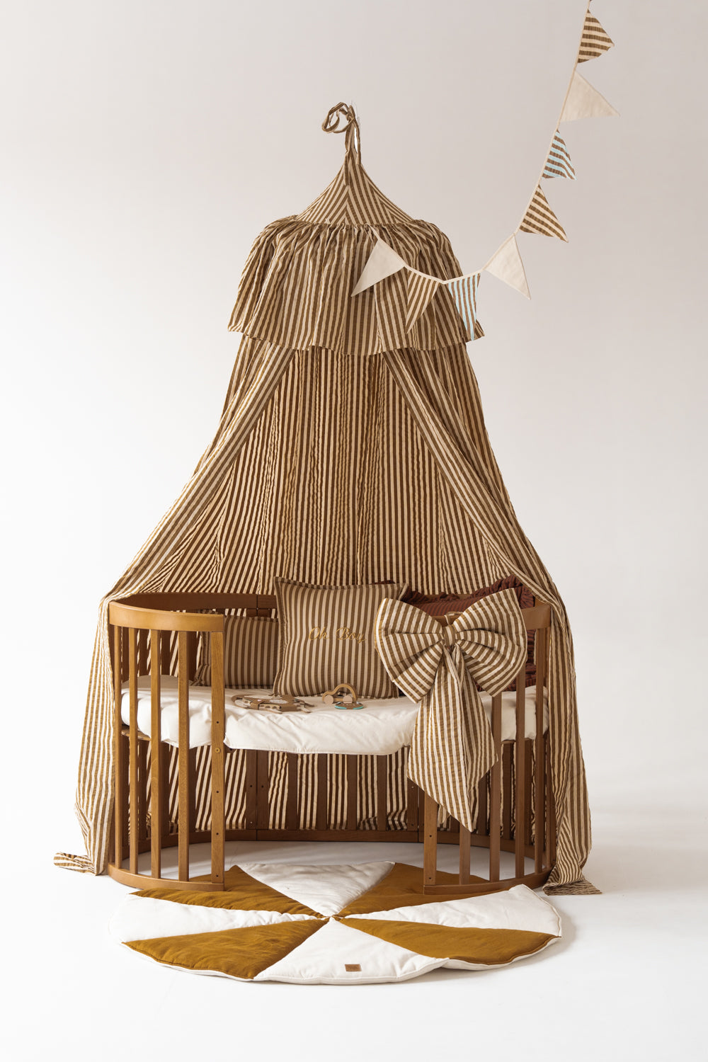 "Olive Stripes" Canopy