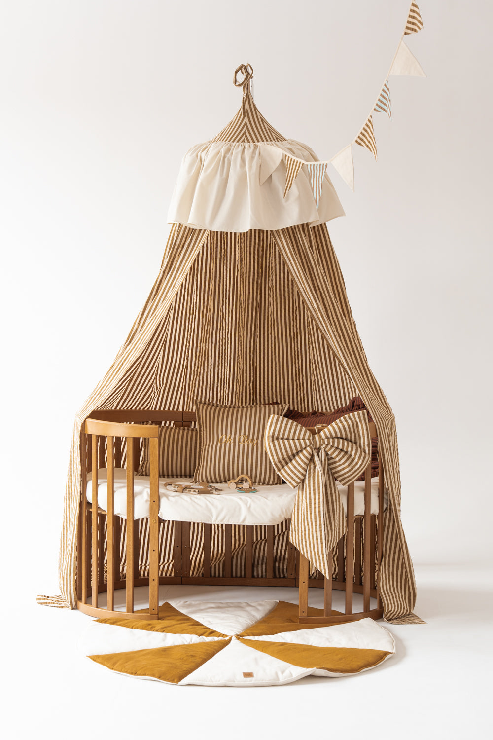 "Olive Stripes" Canopy