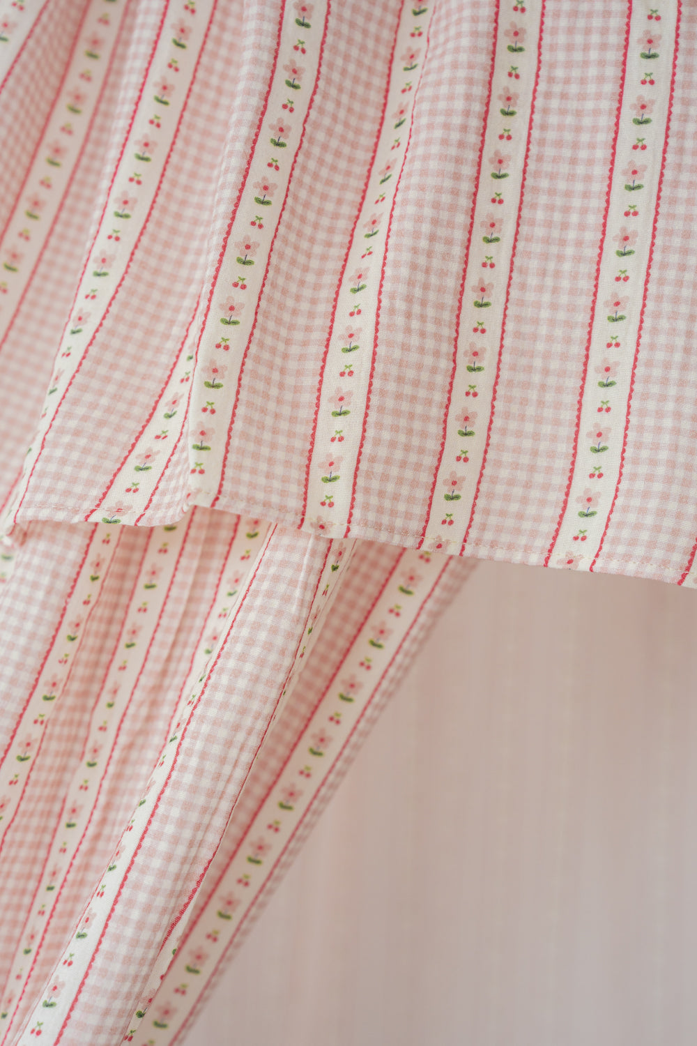 "Pink Check"Canopy