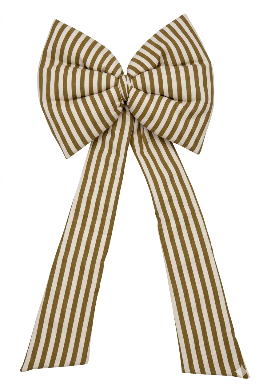 "Blue and Brown Stripes" Canopy