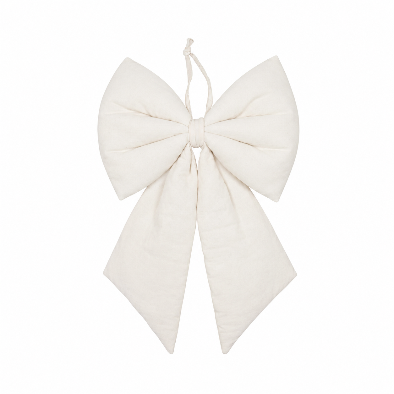 "Raw Cotton' Decorative Bow