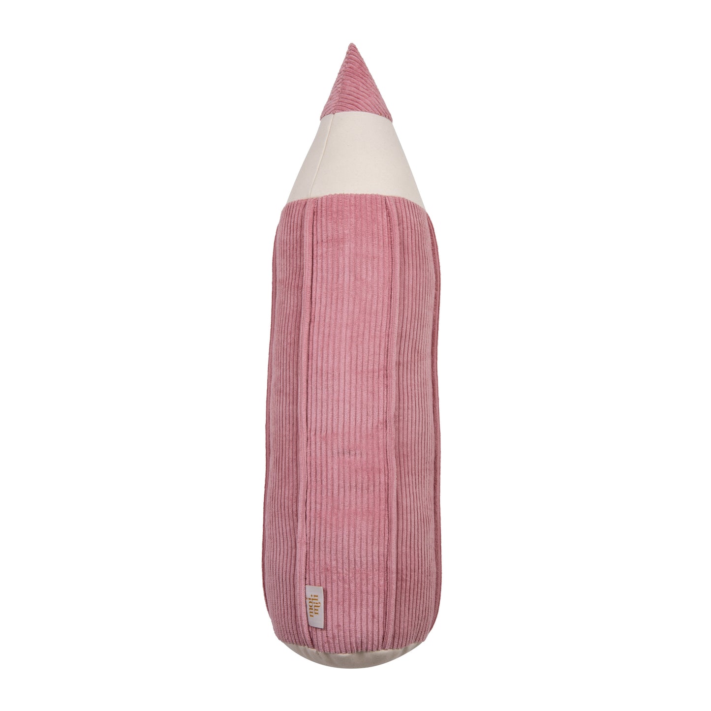 "Pink" Corduroy Crayon Pillow