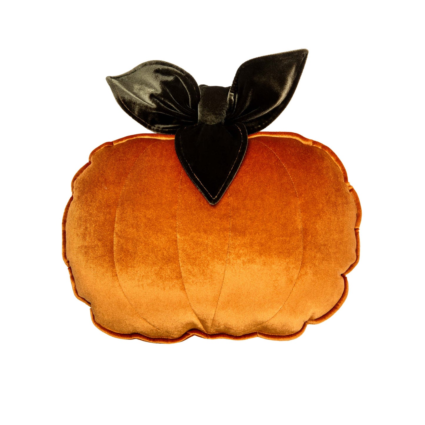 "Gold" Halloween Pumpkin Pillow