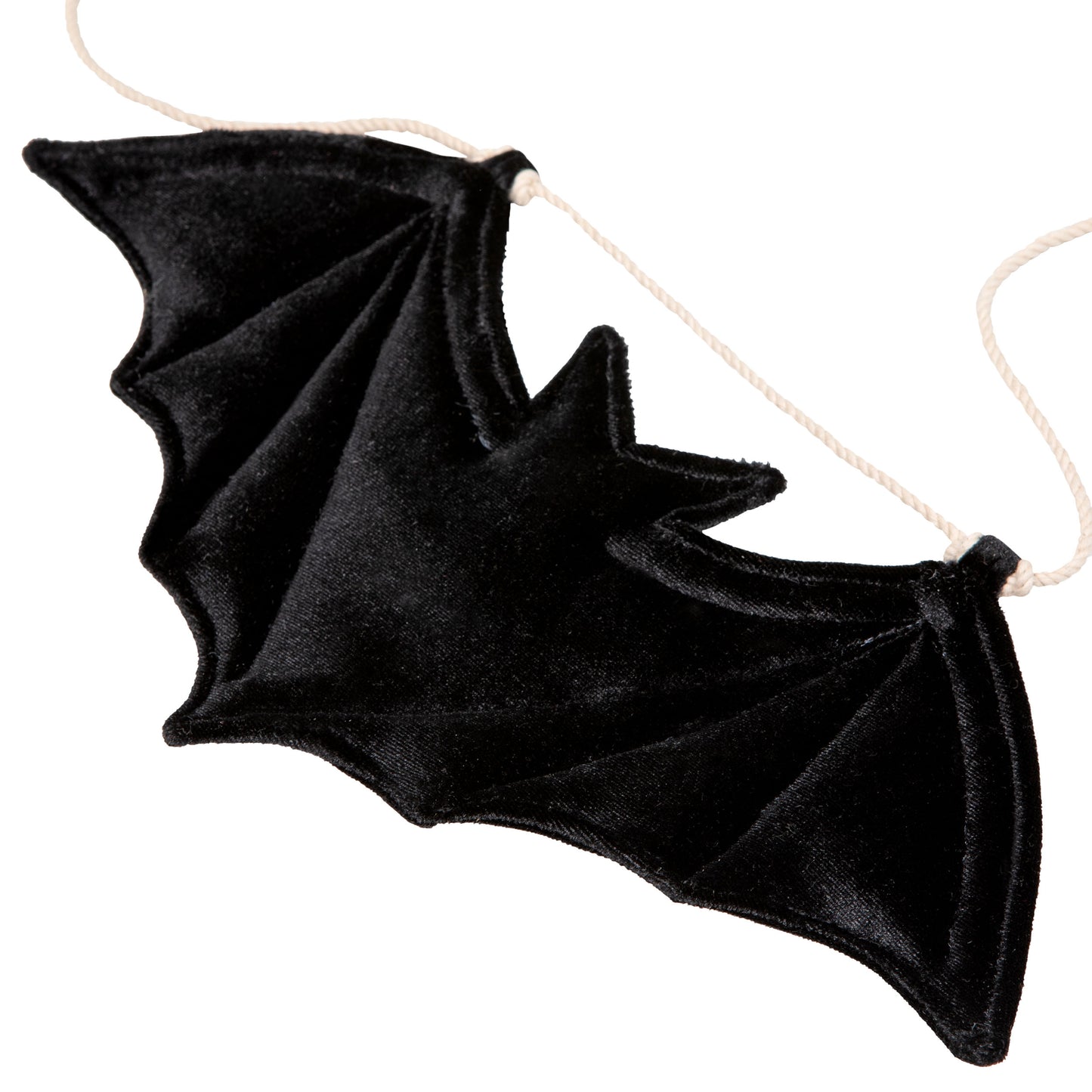 "5 Black Bats" Halloween Garland