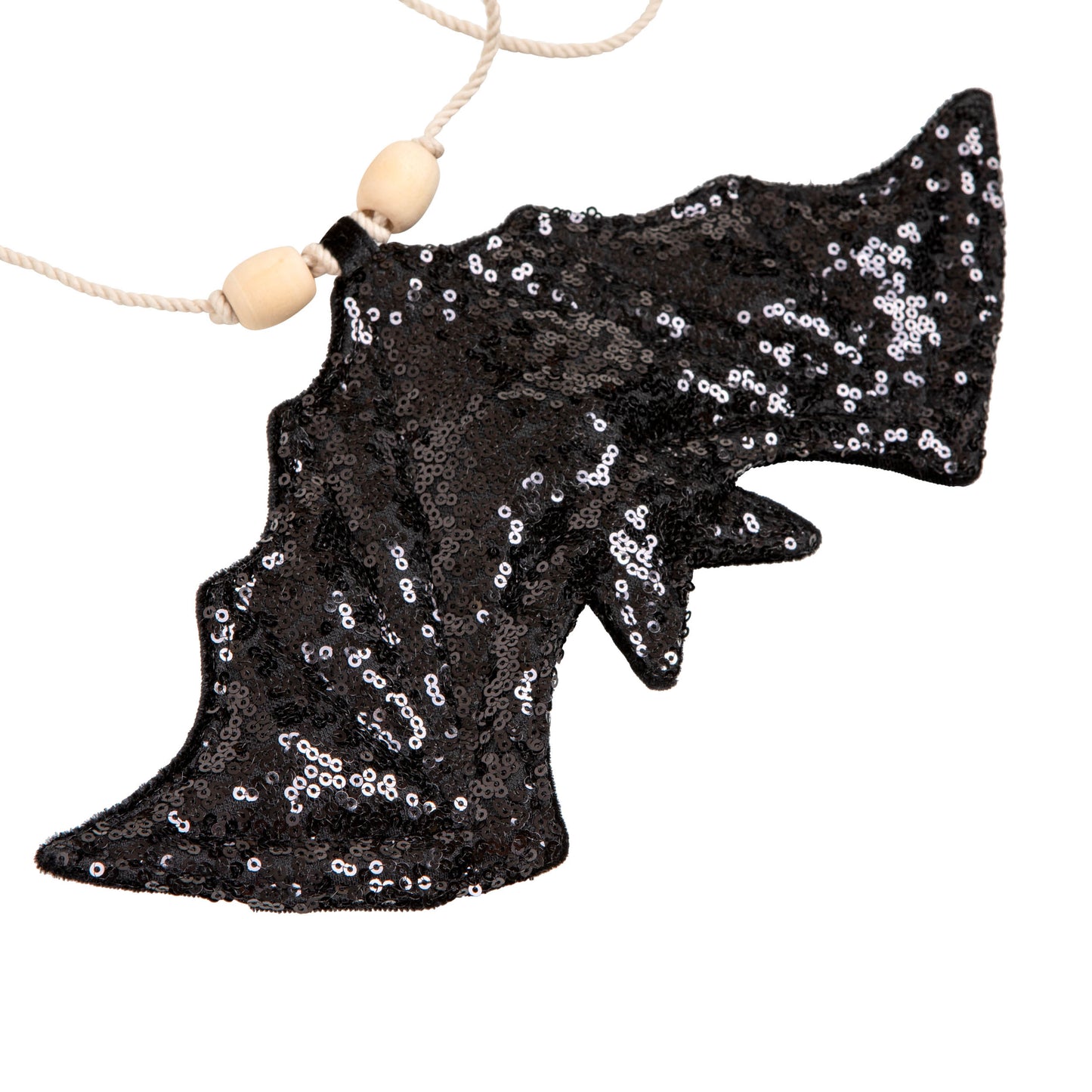 "5 Black Bats" Halloween Garland