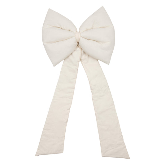 "Raw Cotton' Decorative Bow