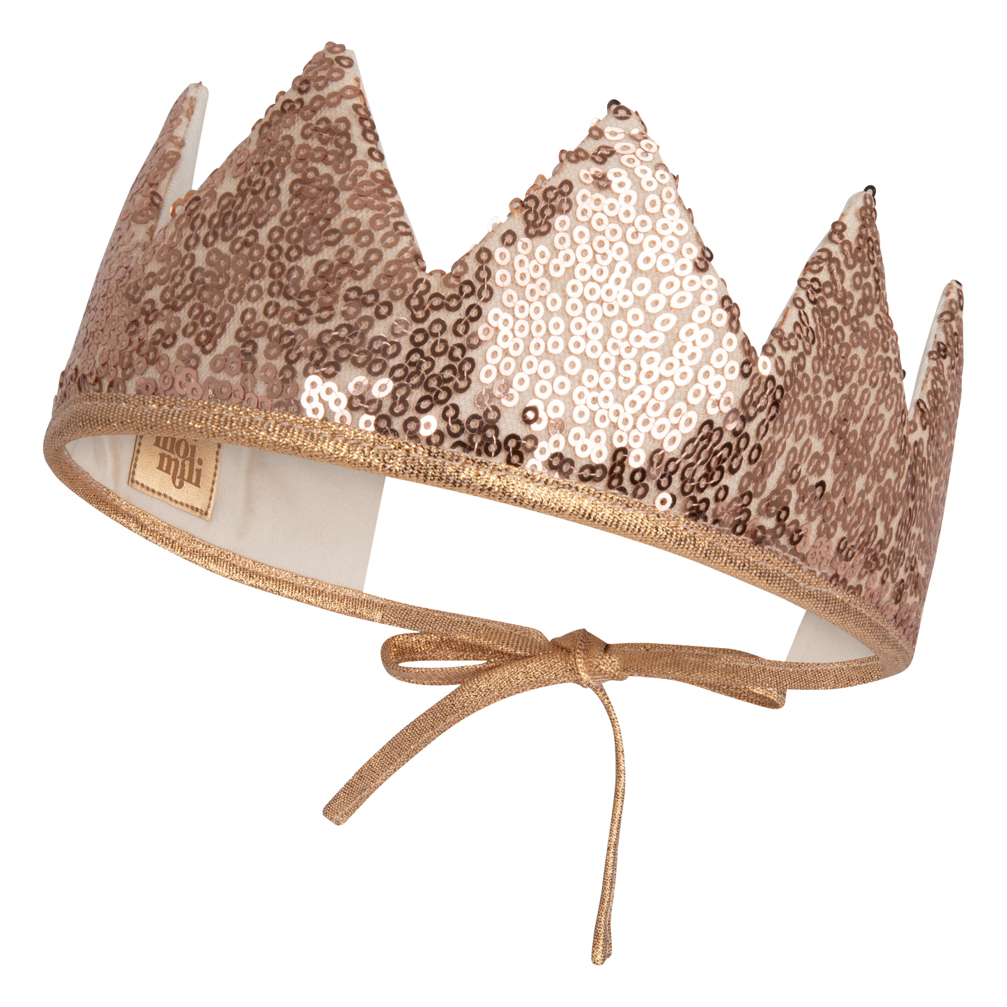 “Rose Gold Sequins” Fairy-tale Crown