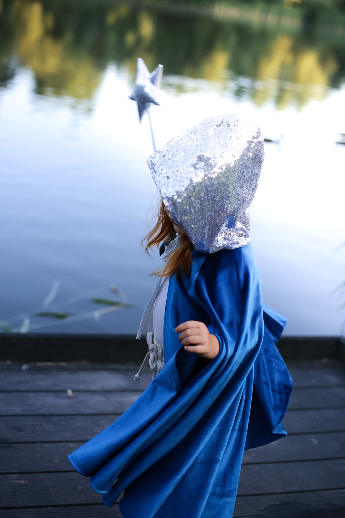 "Little Snow Queen Riding Hood” Magic Cape