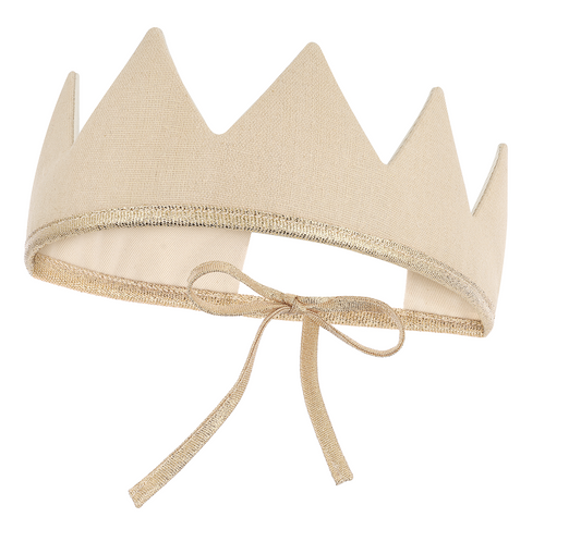 "Beige Cotton" Fairy-tale Crown