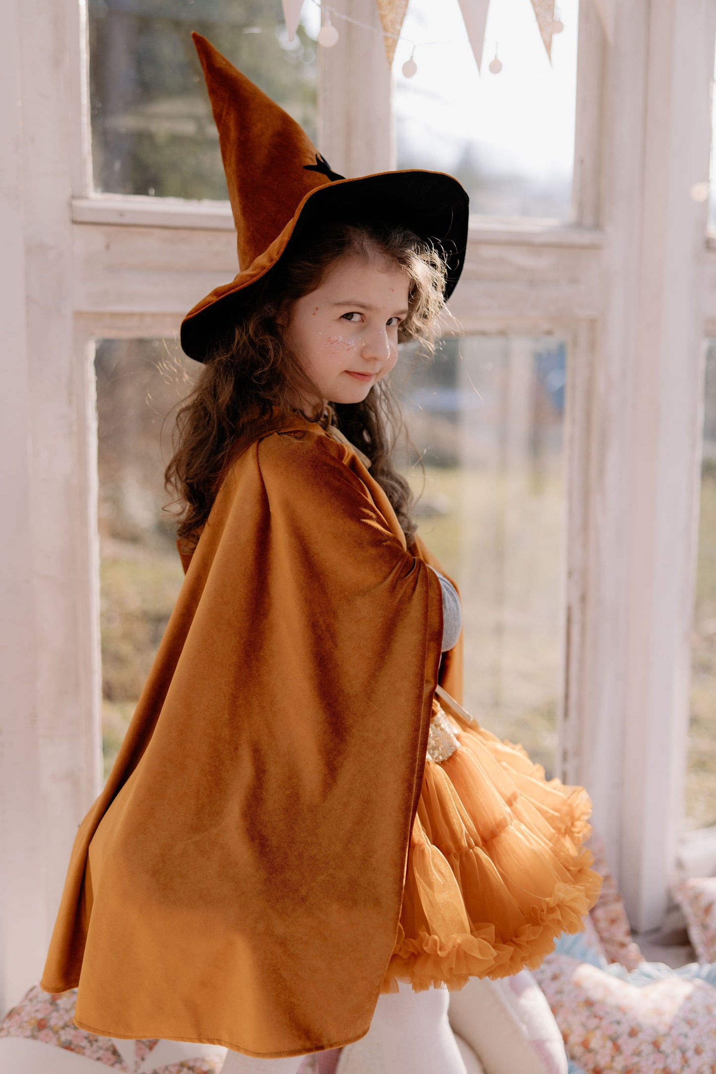 "Gold Sequins" Tulle Skirt