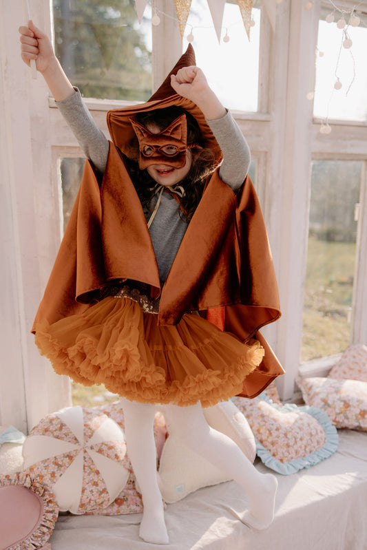 "Gold Sequins" Tulle Skirt