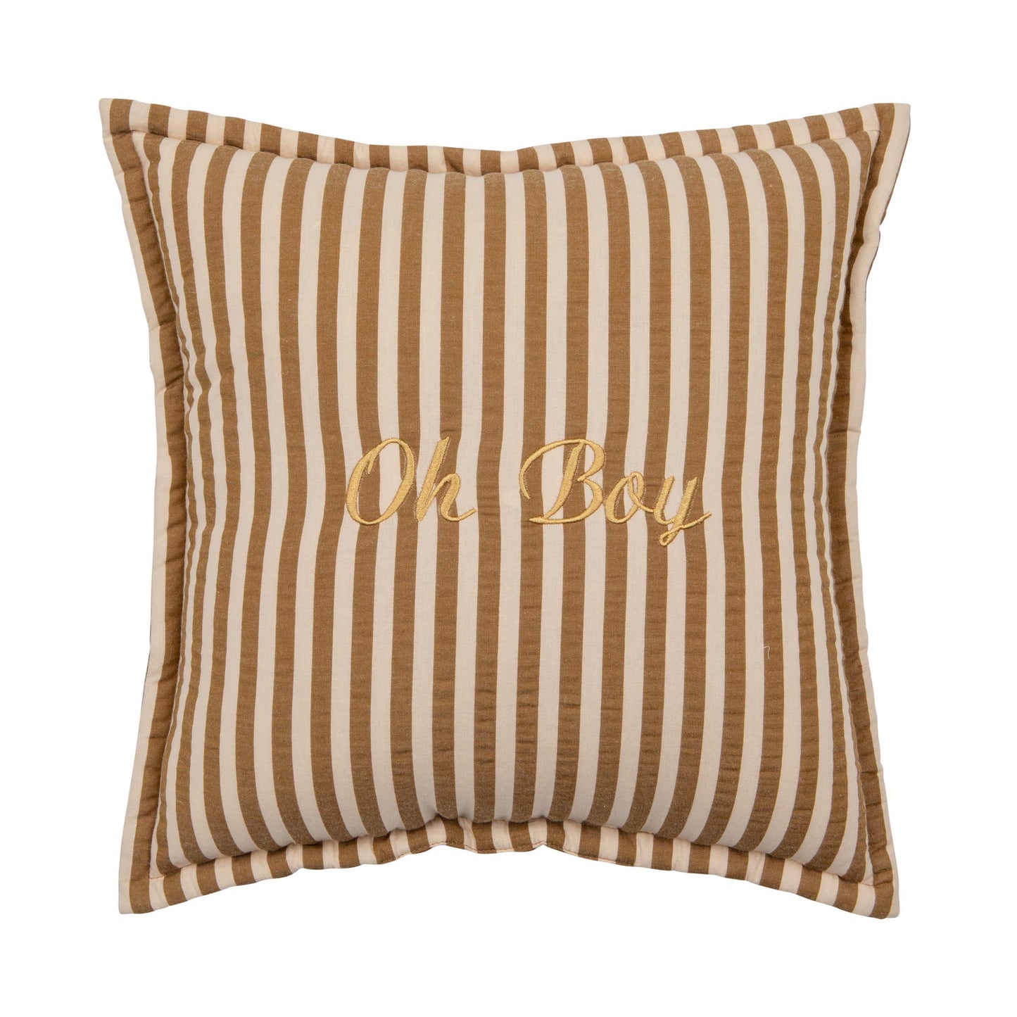 "Olive Stripes" Pillow