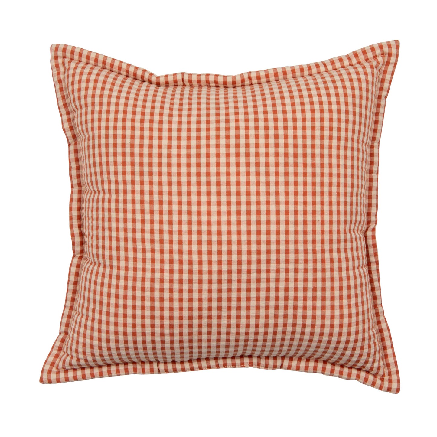 "Rusty Check" Pillow
