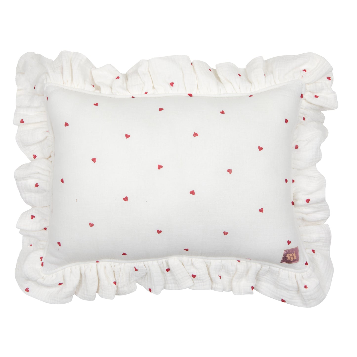 "Sweet Hearts" Pillow with Frill