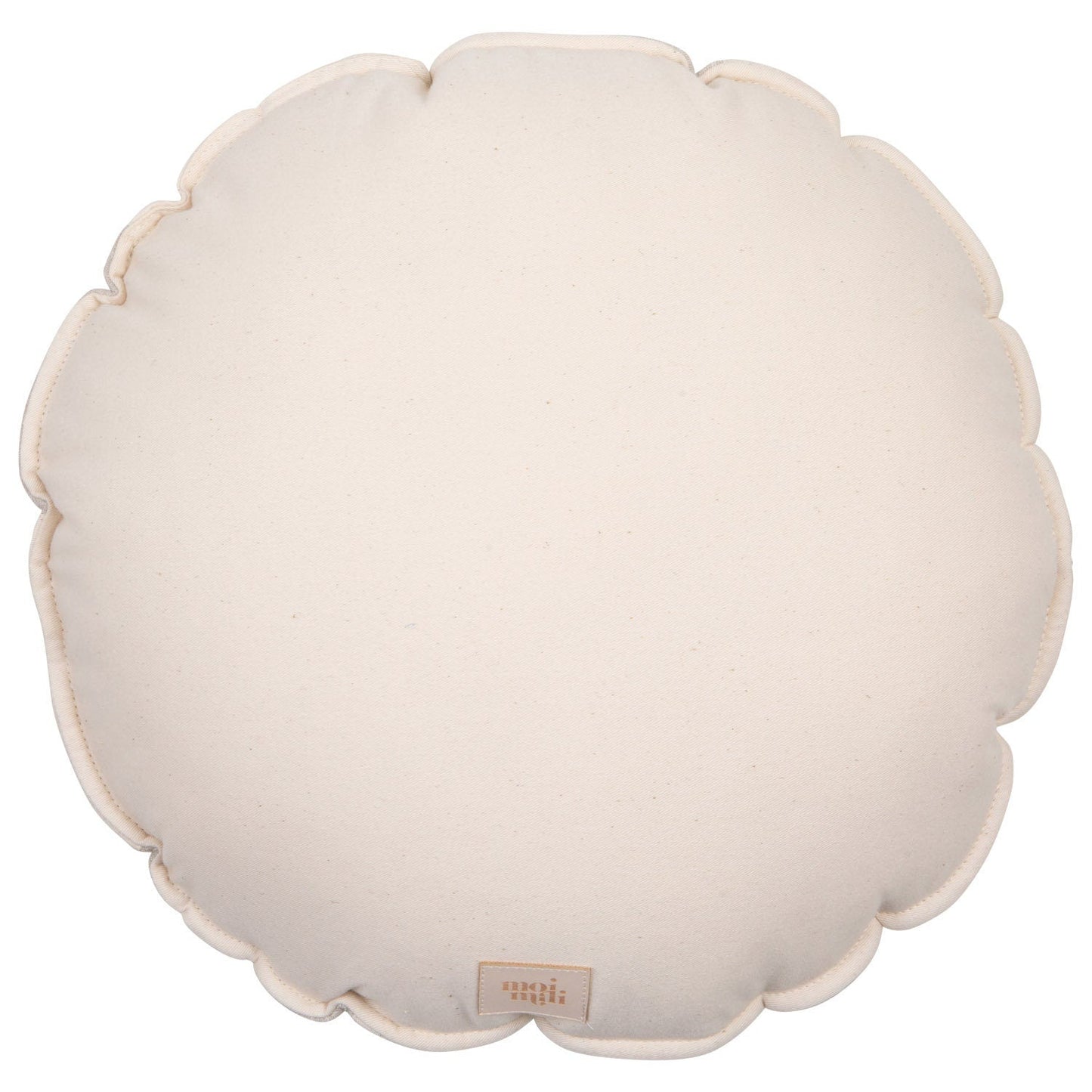 “Pink Circus” Round Patchwork Pillow