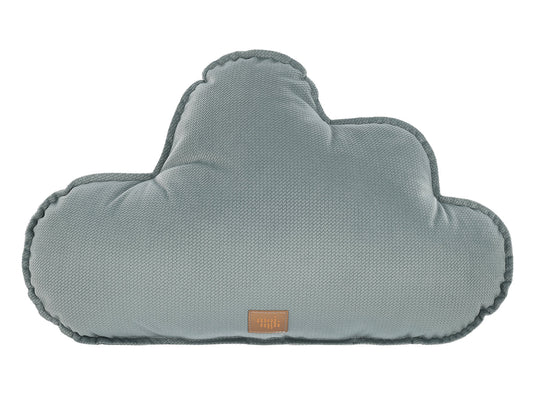 Velvet "Gray Mint" Cloud Pillow