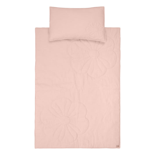 Linen "Light Pink" Flower Child Cover Set (Large)