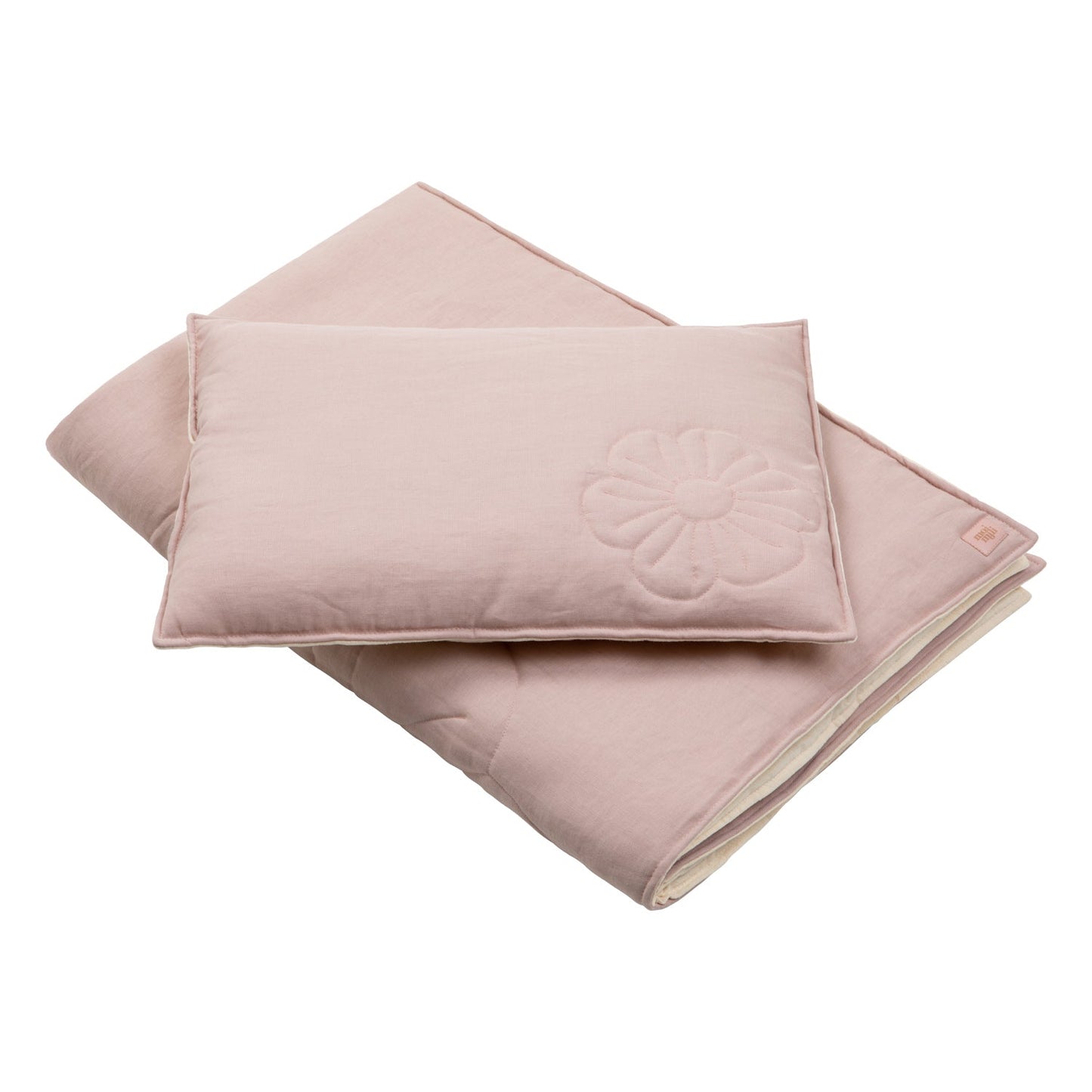 Linen "Powder Pink" Flower Child Cover Set (Large)