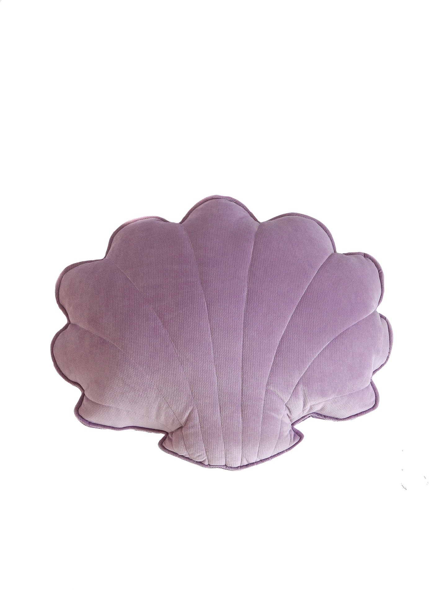 Large Velvet “Purple" Shell Pillow