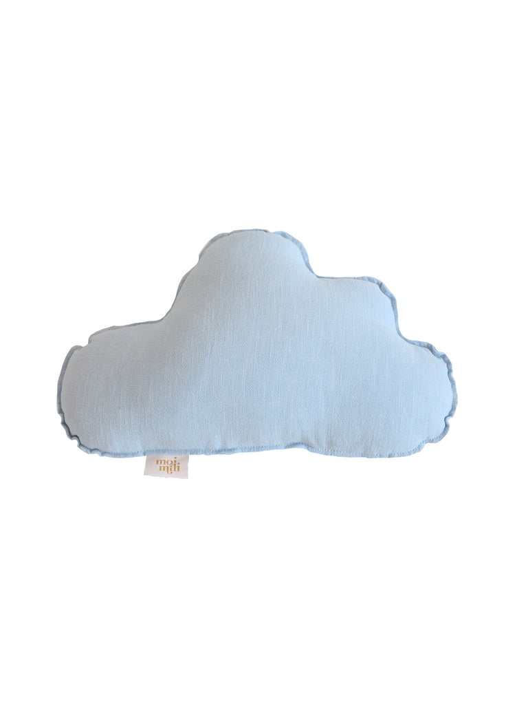 Linen “Baby Blue” Cloud Pillow