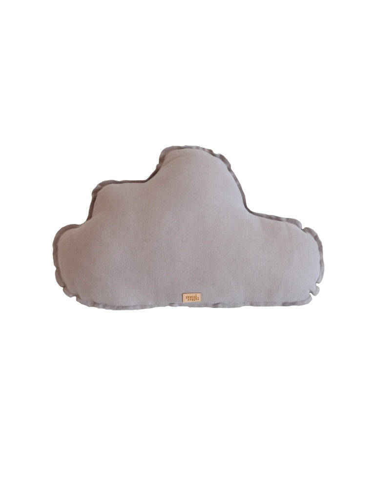 Linen “Grey” Cloud Pillow