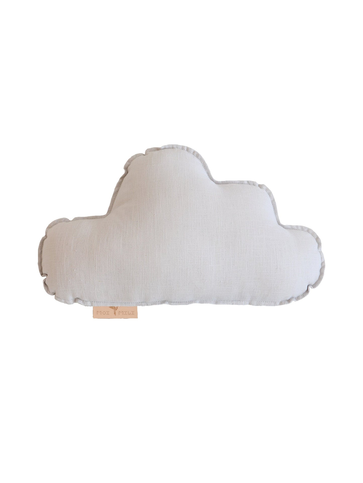 Linen “Pigeon Grey” Cloud Pillow