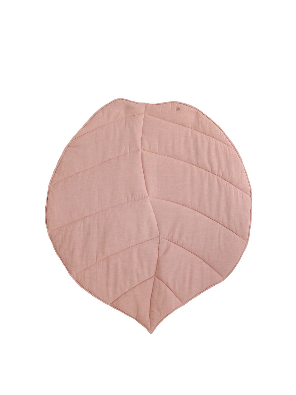 Linen “Light Pink” Leaf Mat