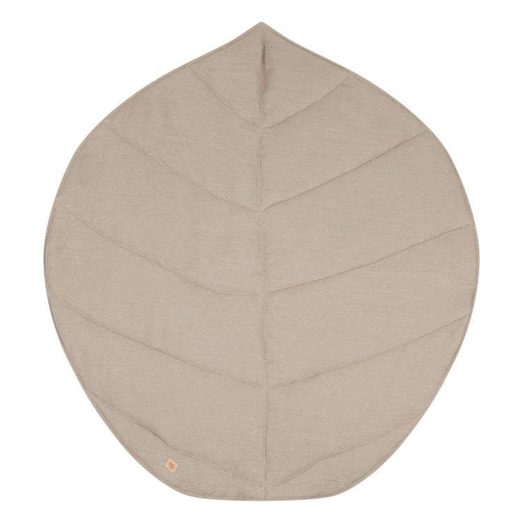 Linen “Natural” Leaf Mat