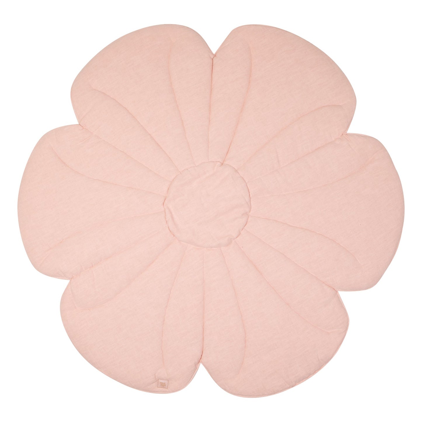 Linen "Light Pink Lily" Flower Mat