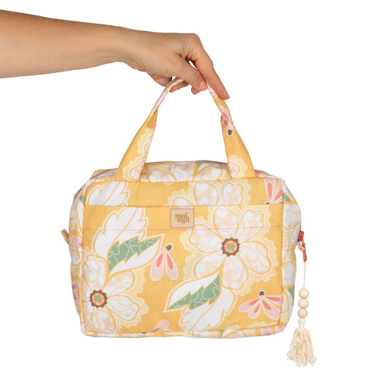 "Yellow Meadow" Makeup bag Big size