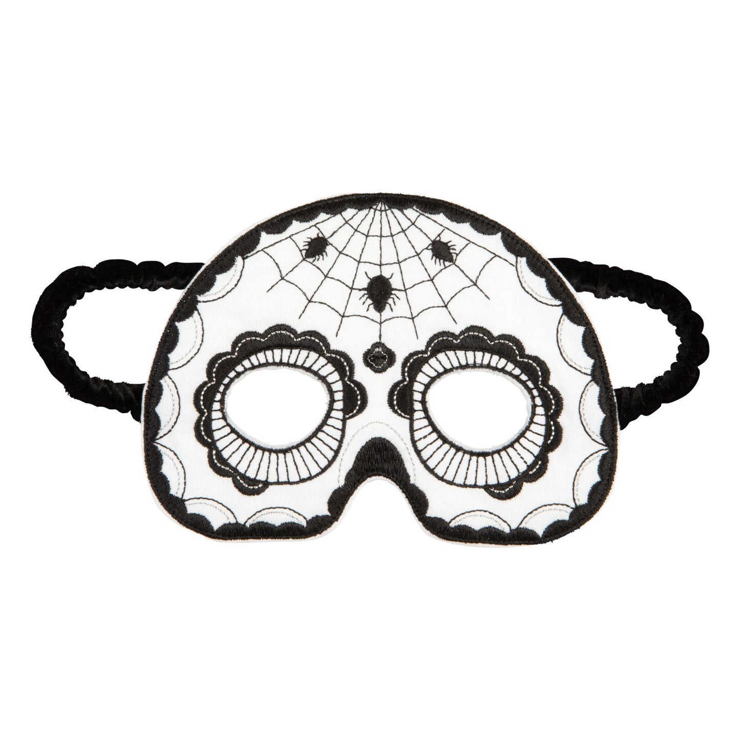 "Black Halloween" Skull Mask
