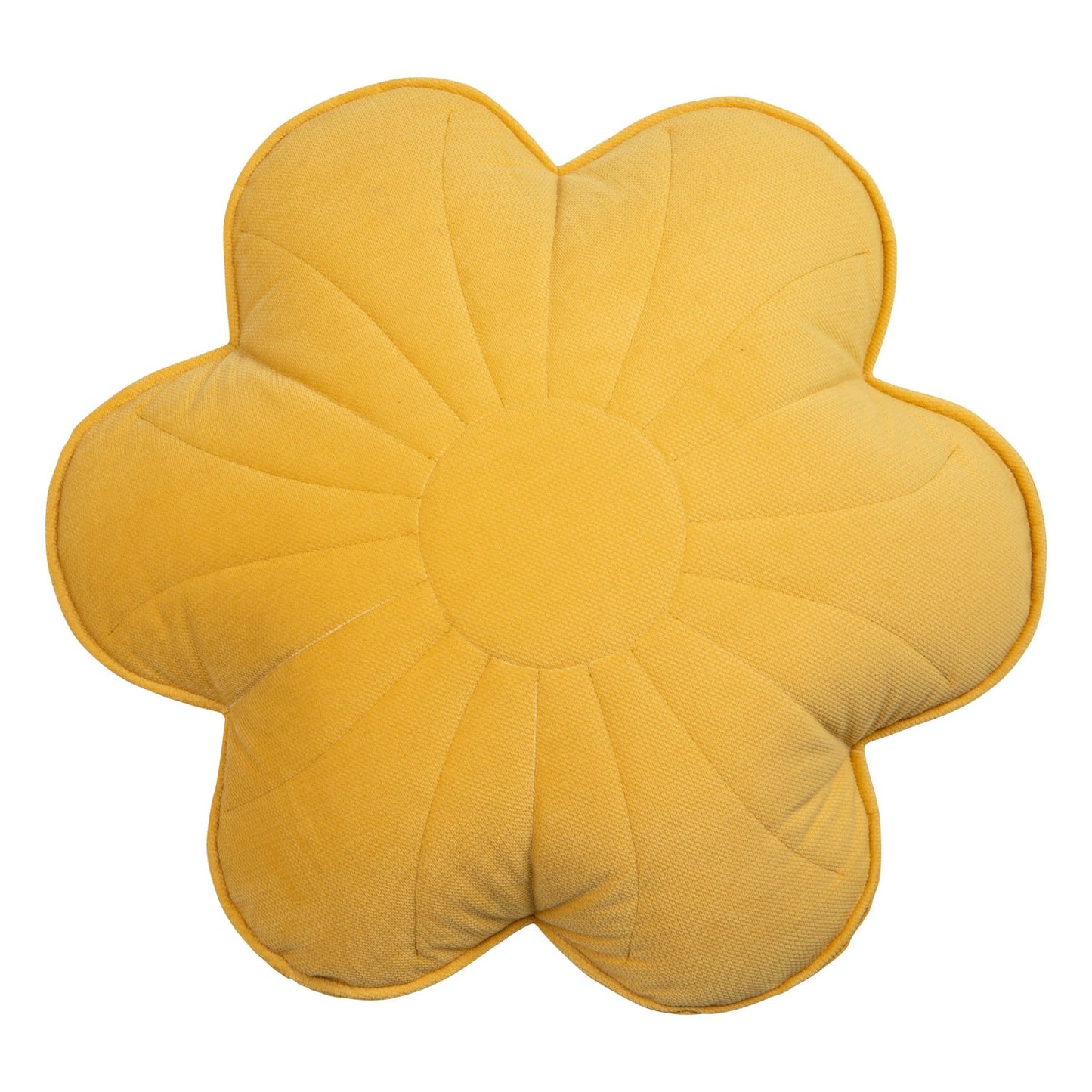 Velvet "Honey Azalea" Flower Pillow