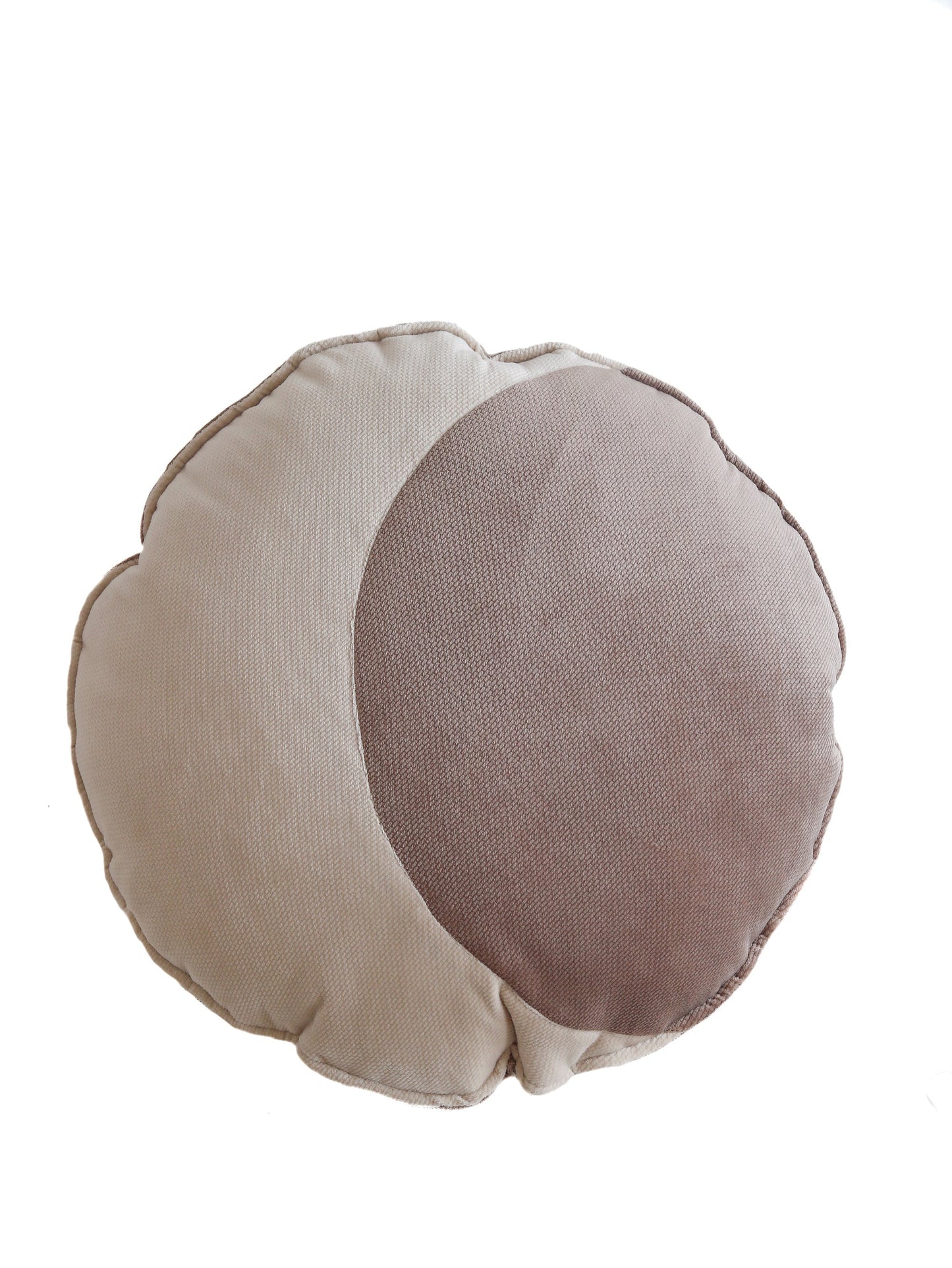 “It's late on Stinson Beach” Moon Pillow