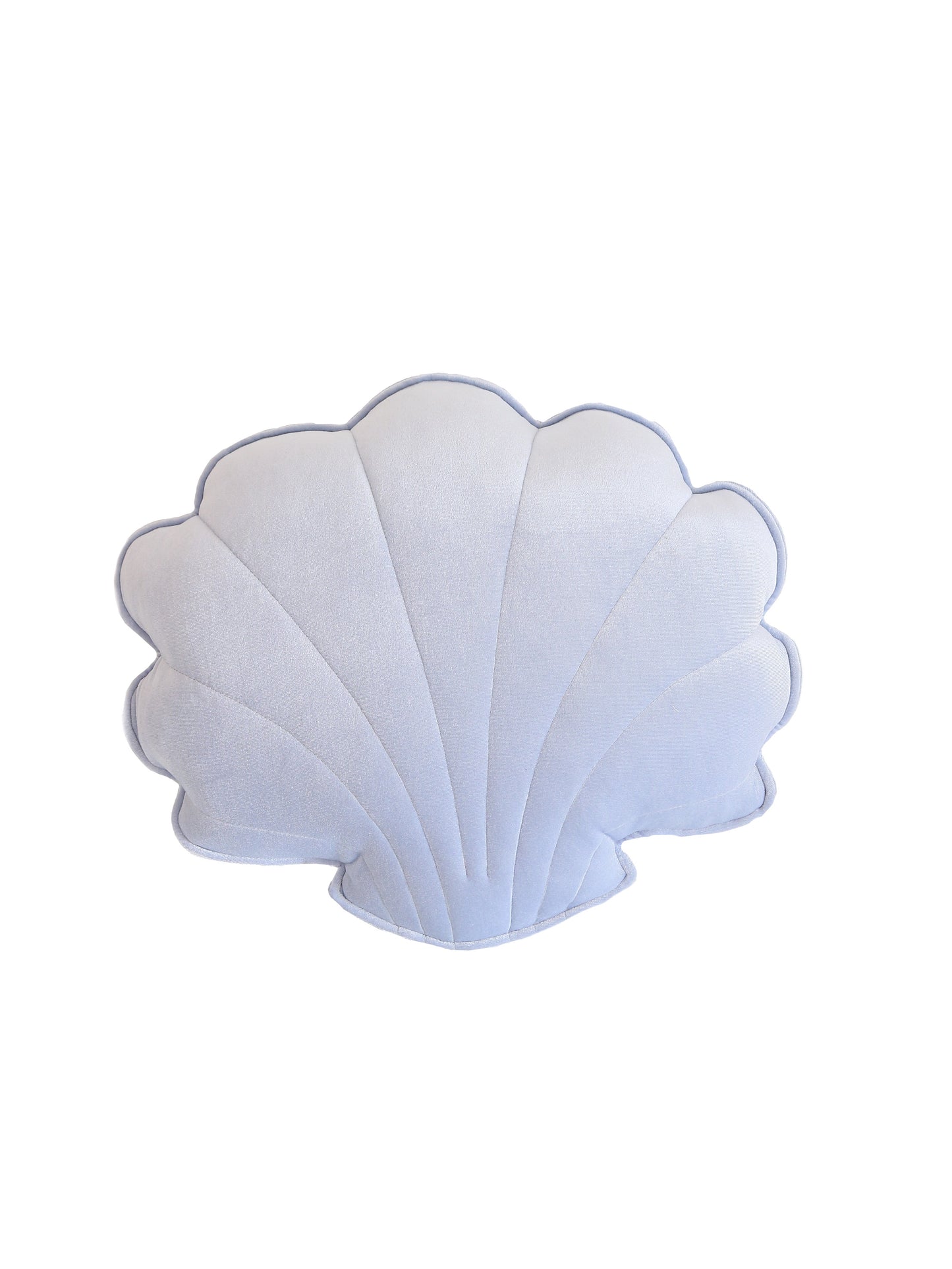 Velvet “Blue Pearl” Shell Pillow