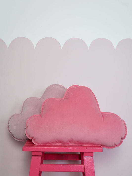 Velvet "Candy pink" Cloud Pillow