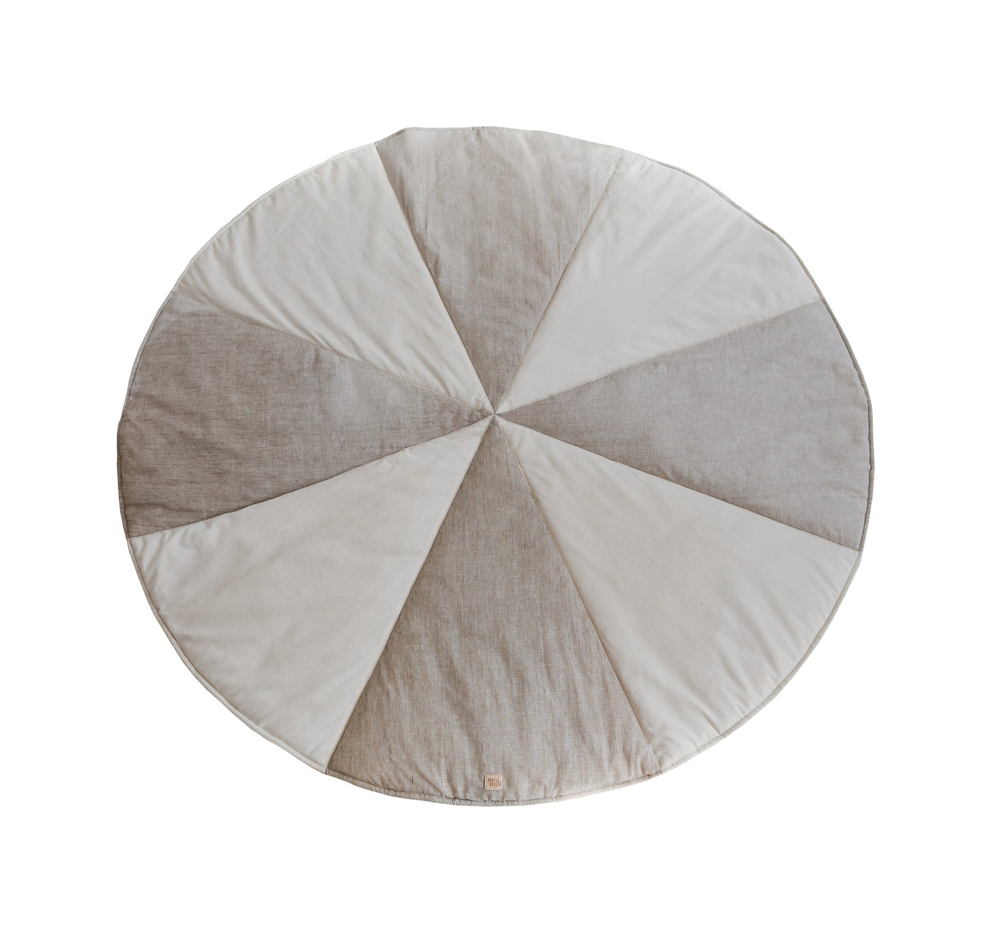“Cream Candy” Round Patchwork Mat