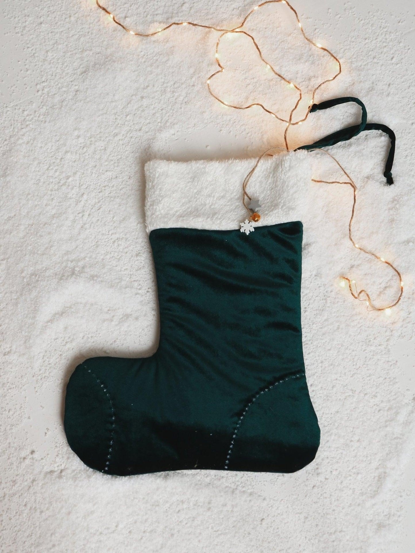 “Green Candy” Christmas Stocking - Moi Mili