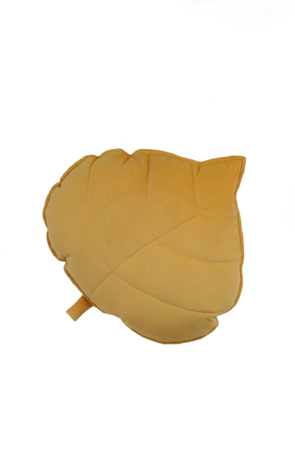 Velvet “Honey” Leaf Pillow