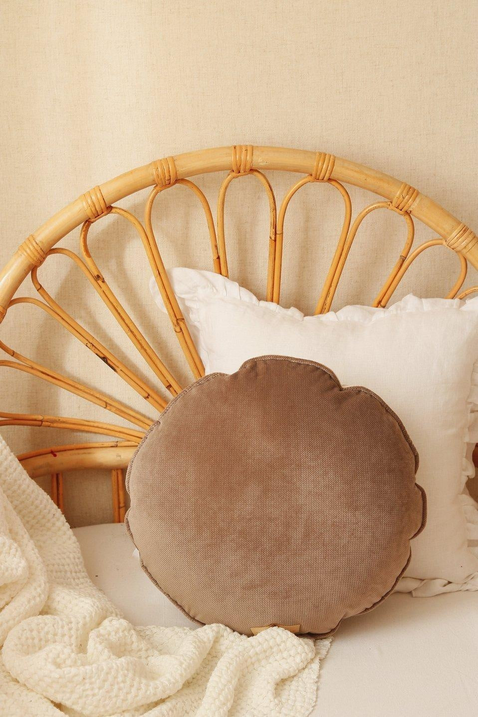 “It's late on Stinson Beach” Moon Cushion FOLLOW THE MOON - Moi Mili