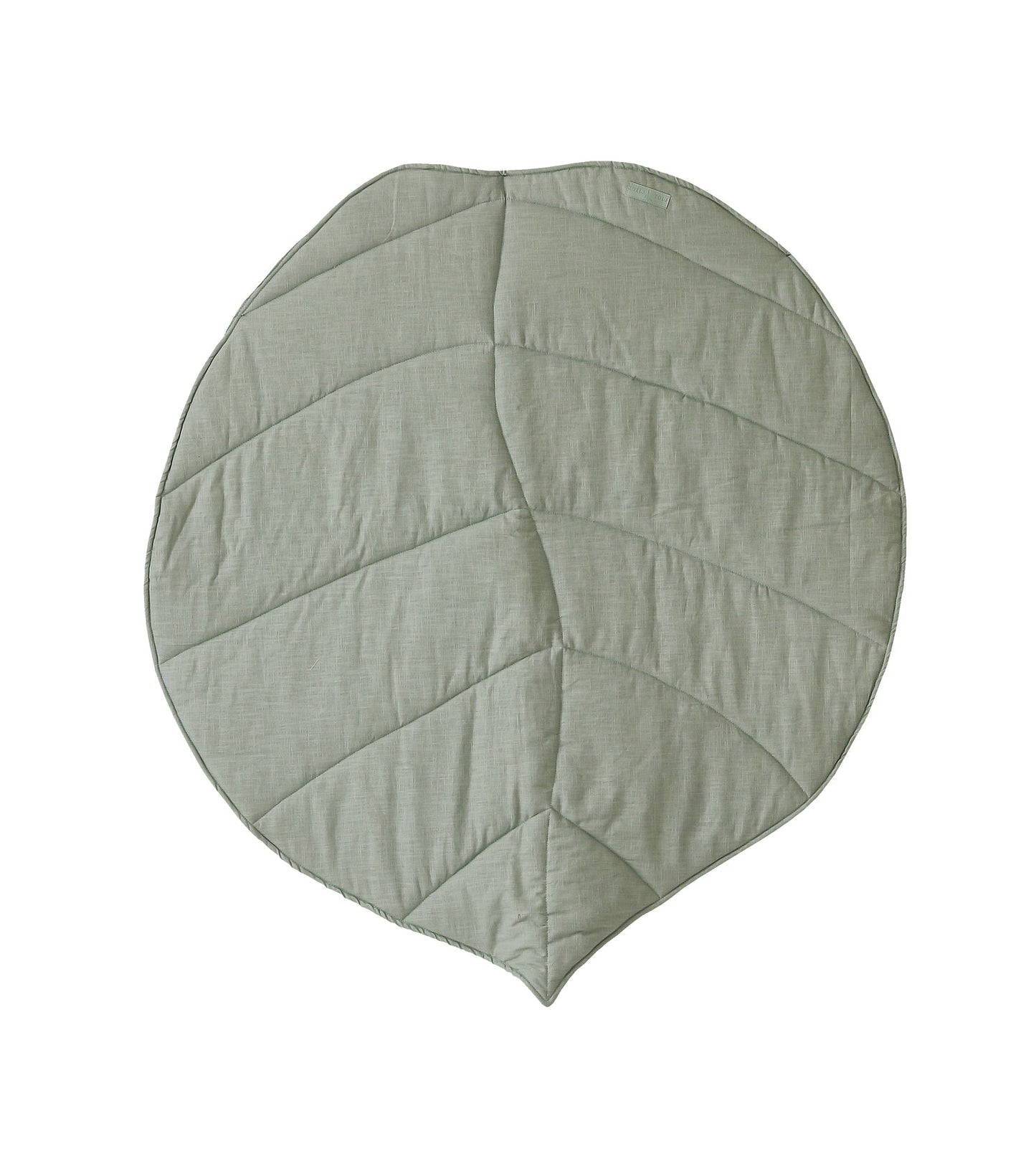 Linen “Mint” Leaf Mat